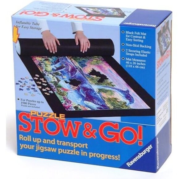 NWT Ravensburger Stow & Go 1000 PC Puzzle Storage System - The Perfect Puzzle Ac - Picture 1 of 7